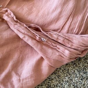 Twin Size, 100% Linen, Duvet Cover Garnet Hill